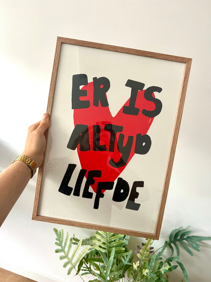 Poster - Er is altijd liefde