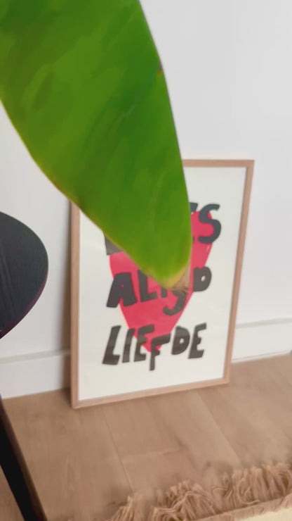 Poster - Er is altijd liefde